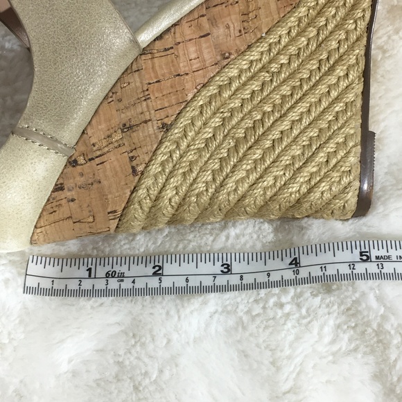 Charles by Charles David Adament Wedge Sandals-8.5 - Picture 8 of 8